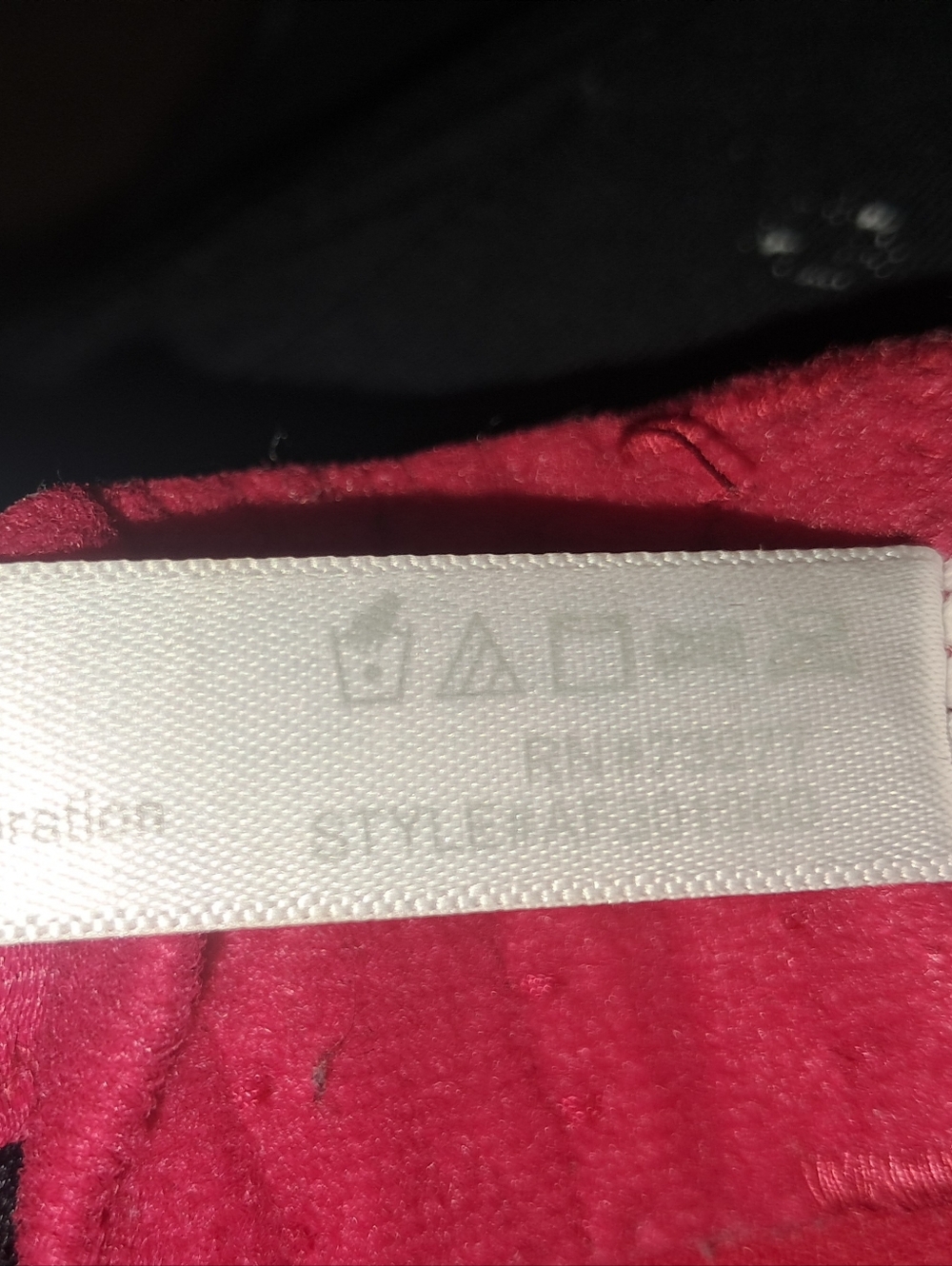 Apt. 9 Wine and Black 36 D and Large Lace Bra & Mini Skirt Set - Picture 10 of 16